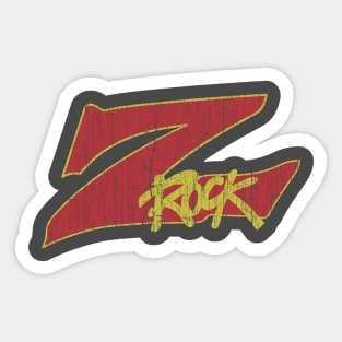 Z Rock Heavy Metal Radio Sticker